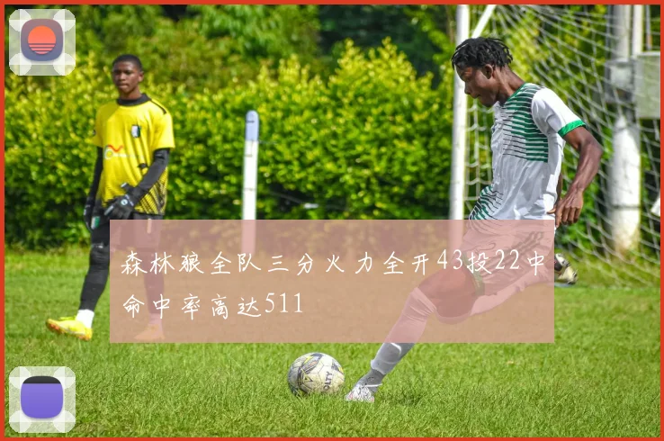 森林狼全队三分火力全开43投22中命中率高达511